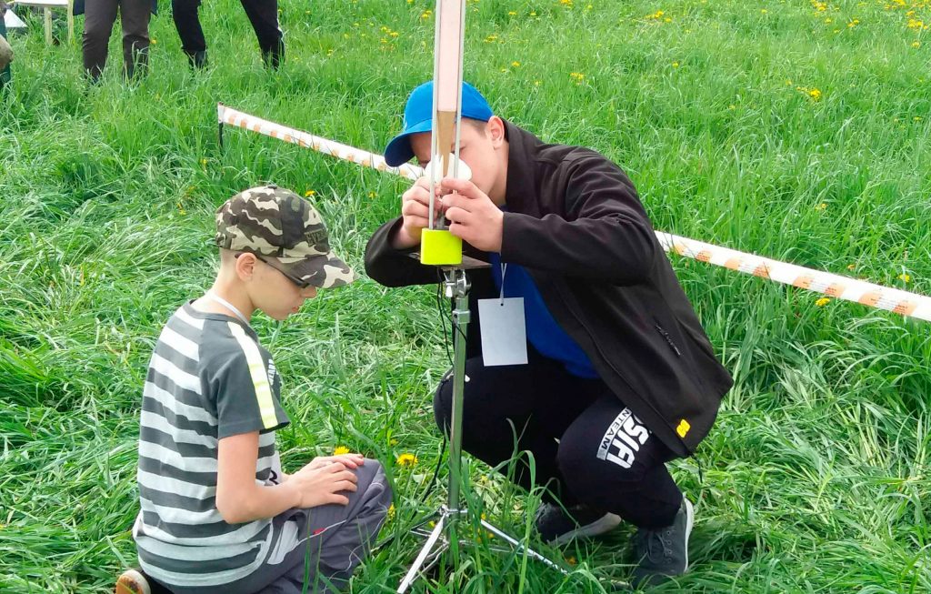 Областные соревнования по ракетомодельному спорту