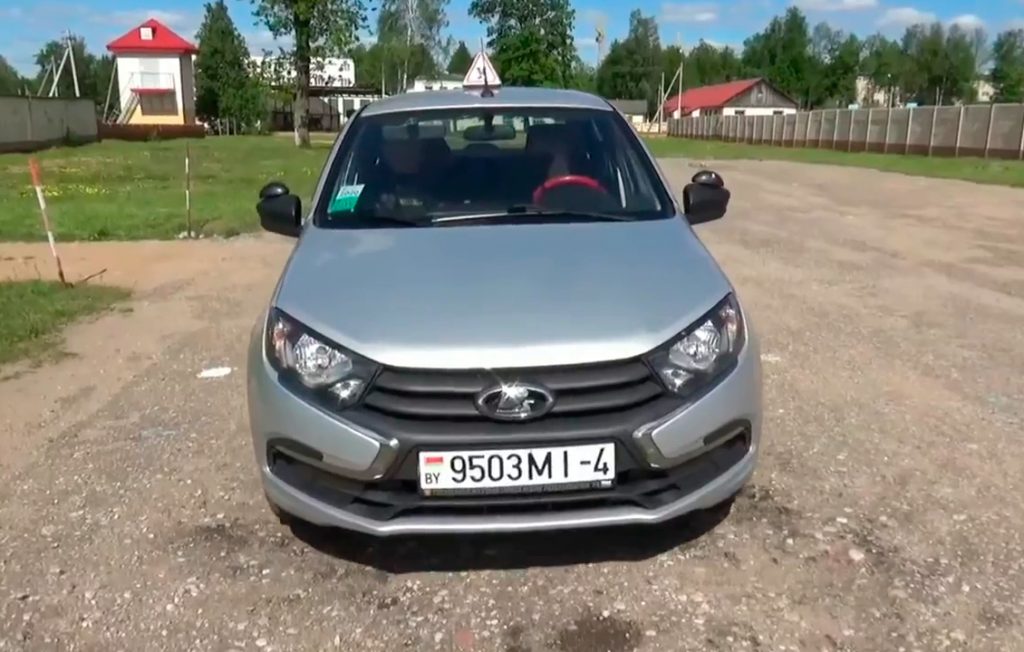 УО "Вороновский ГПТК". Мастер-класс "Парковка задним ходом"