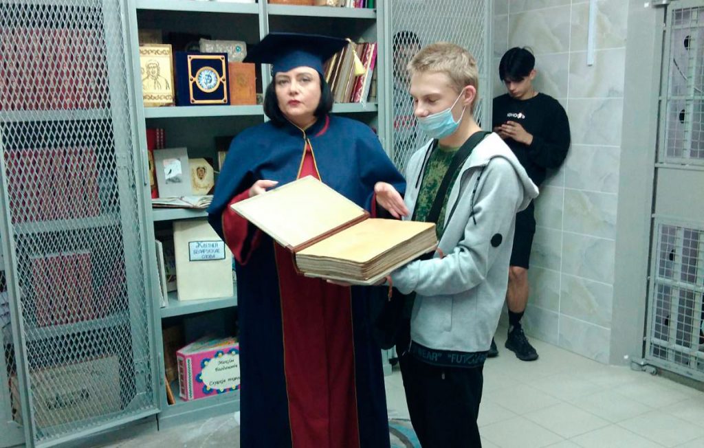 Посещение Гродненской областной научной библиотеки им. Е.Ф. Карского